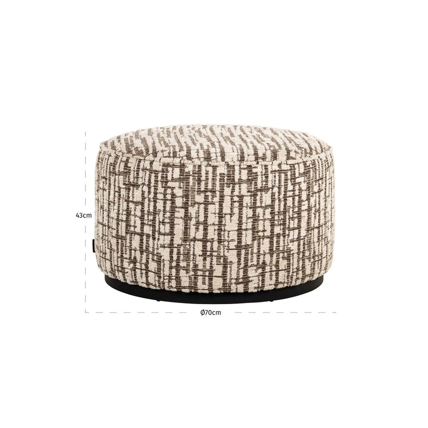 Pouf und Fußhocker Lexie von Richmond Interiors – Bild 4