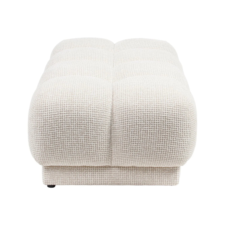 Pouf und Fußhocker Noah in beige blockweave von Richmond Interiors – Bild 3
