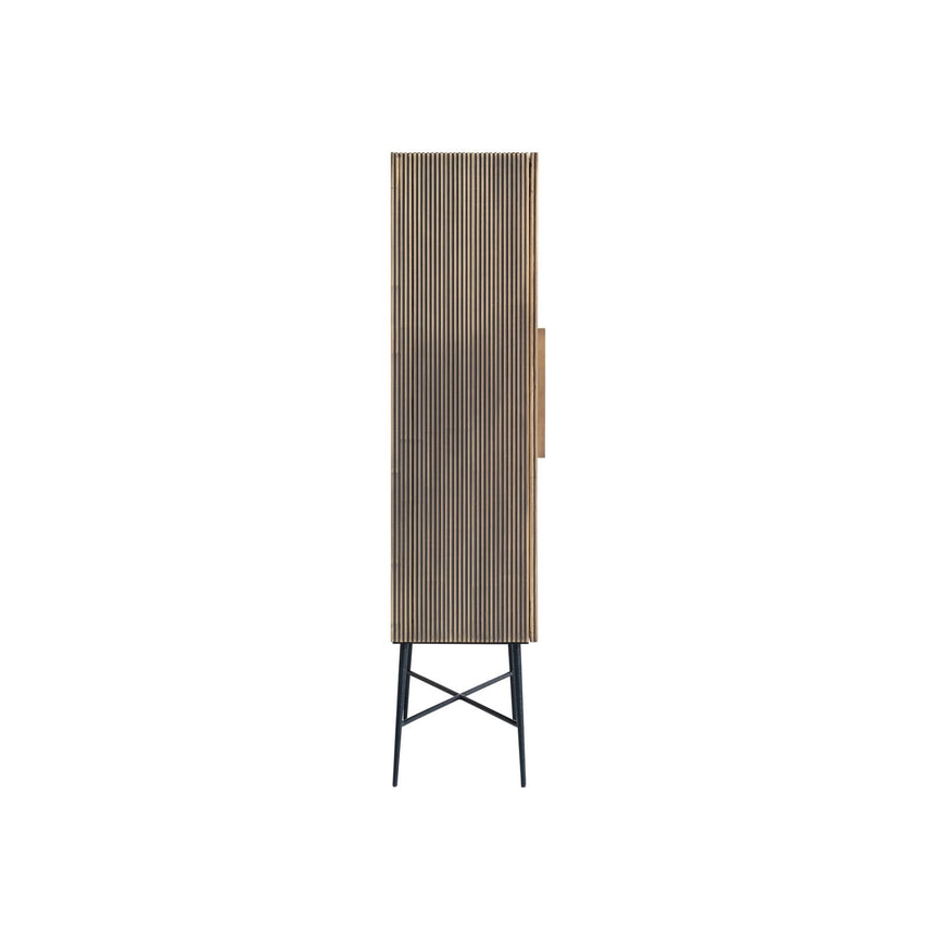 Schrank Ironville in gold, 75x40x182 cm von Richmond Interiors – Bild 3