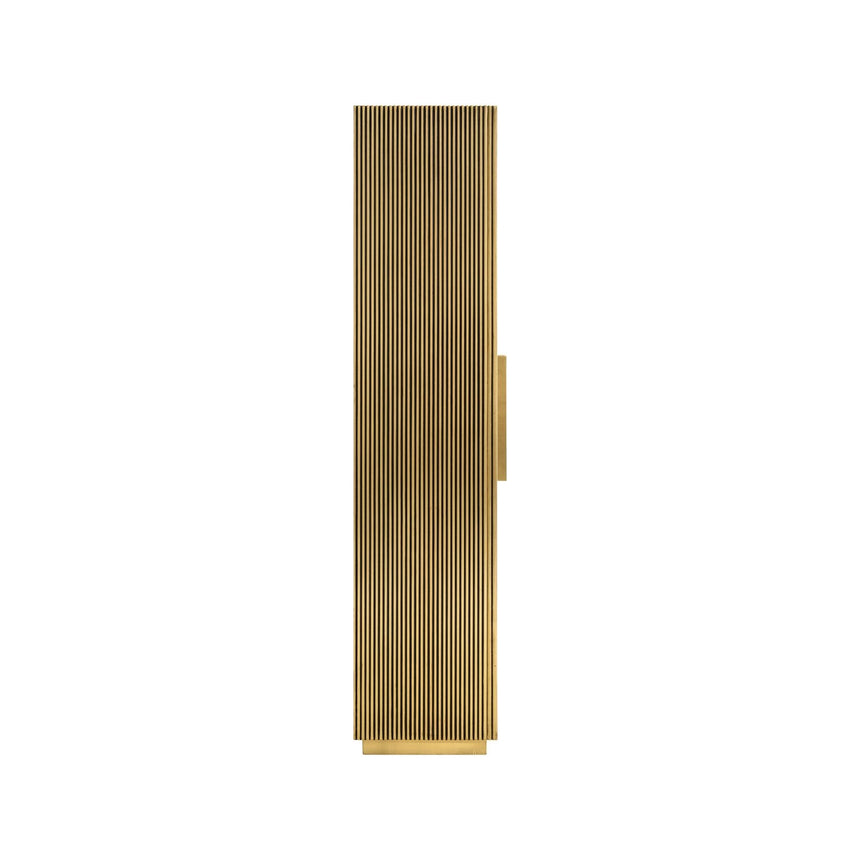 Schrank Ironville in gold, 80x42x191 cm von Richmond Interiors – Bild 3