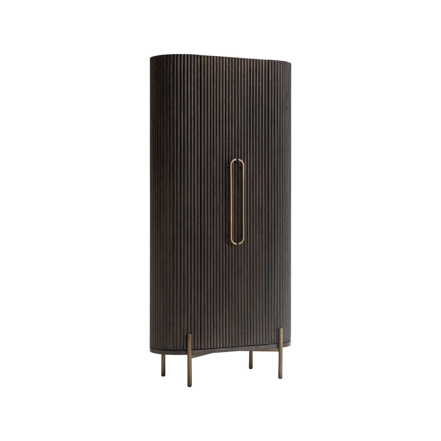 Schrank Luxor in braun, 90x42x190 cm von Richmond Interiors – Bild 2