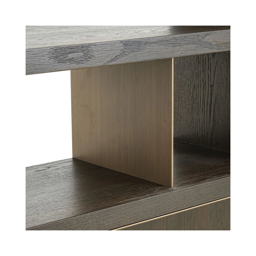 Schrank Rivertree aus Eichenholz in braun, 120x41x210 cm von Richmond Interiors – Bild 7