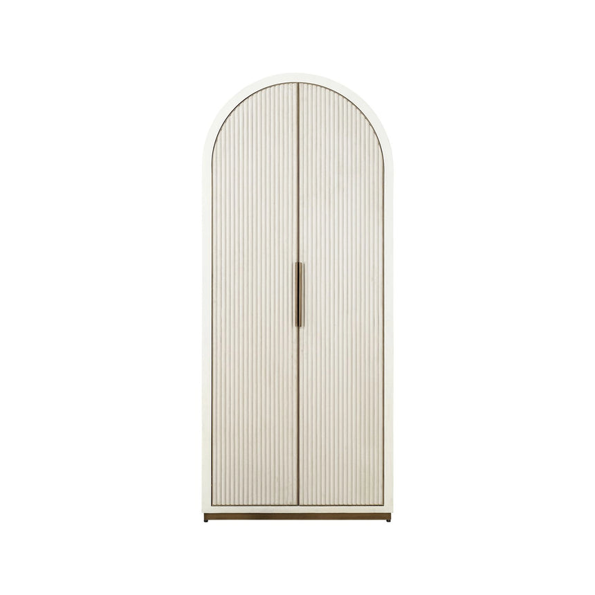 Schrank Tivoli in weiß, 90x45x212 cm von Richmond Interiors – Bild 5