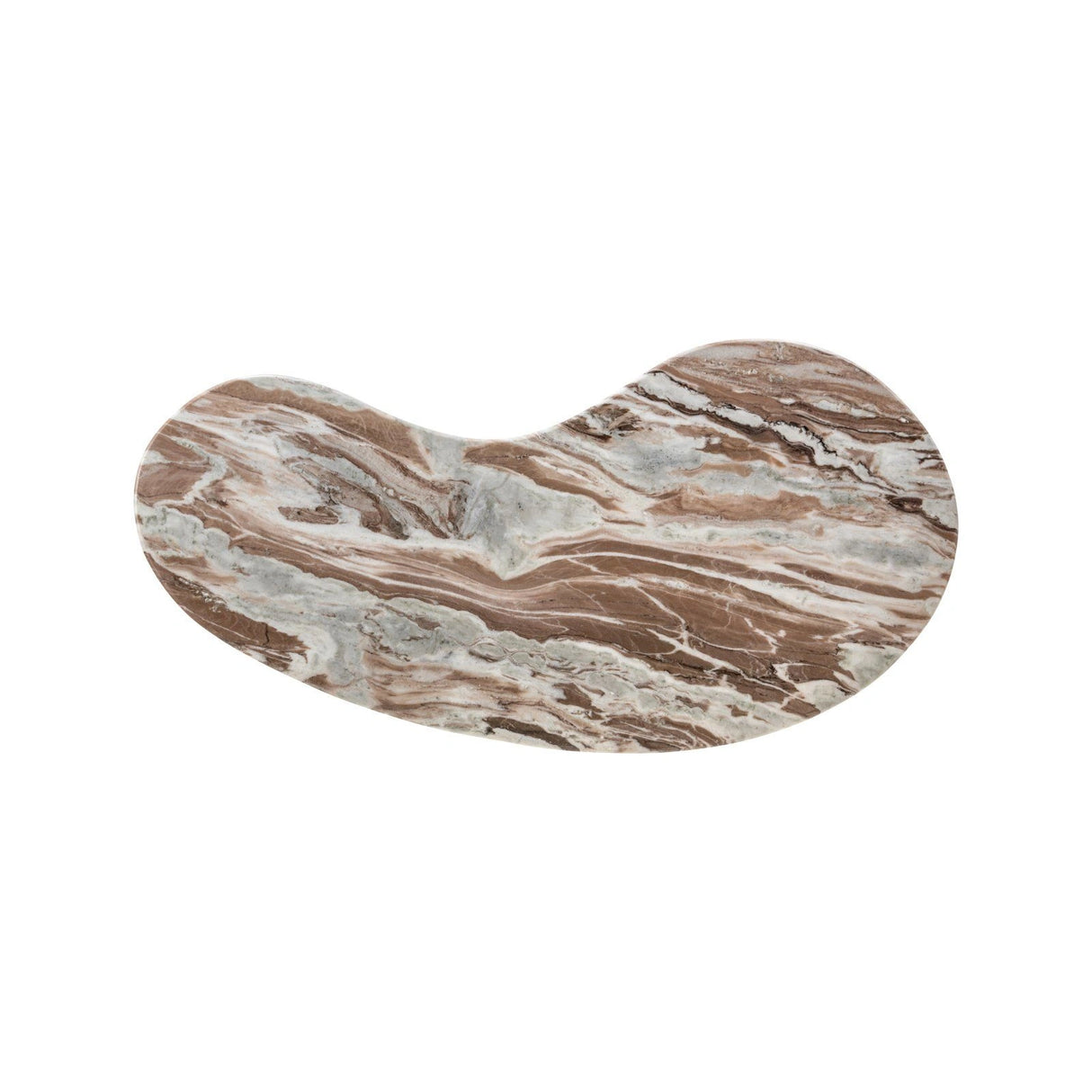 Schreibtisch Brando aus Toronto-Marmor und Edelstahl in Blush beige, 160x80x75 cm von Richmond Interiors – Bild 4