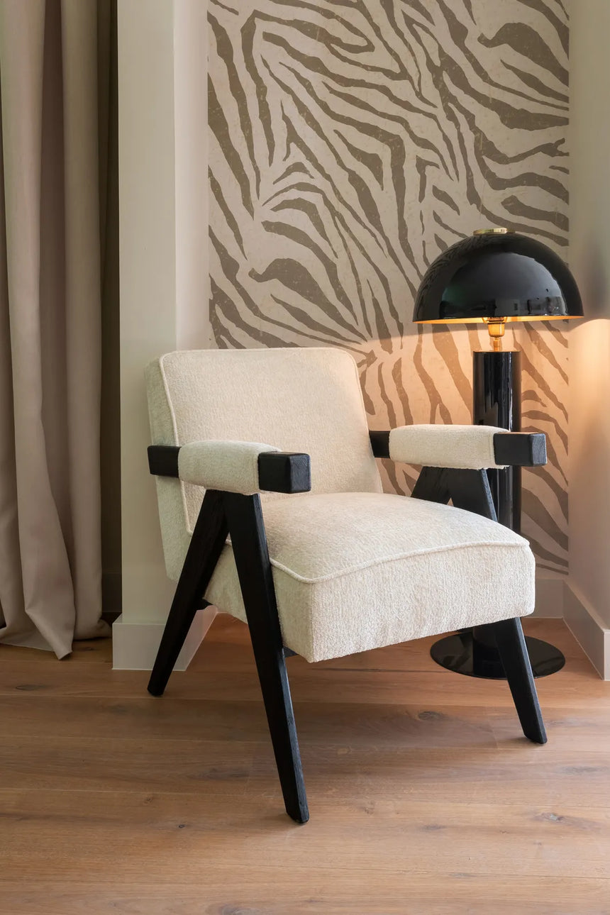 Sessel Cooper in white chenille von Richmond Interiors – Bild 2