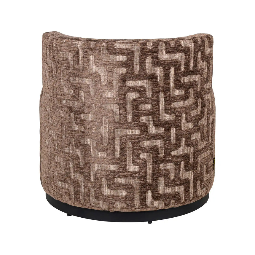 Sessel Franny in brown labyrinth, 59x60x58 cm von Richmond Interiors – Bild 5
