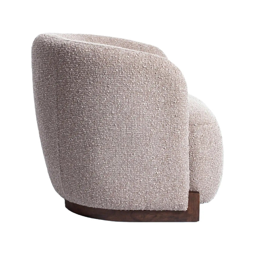 Sessel Hannah mit flammhemmendem Bezug in mocca chunky, 91x82x72 cm von Richmond Interiors – Bild 4