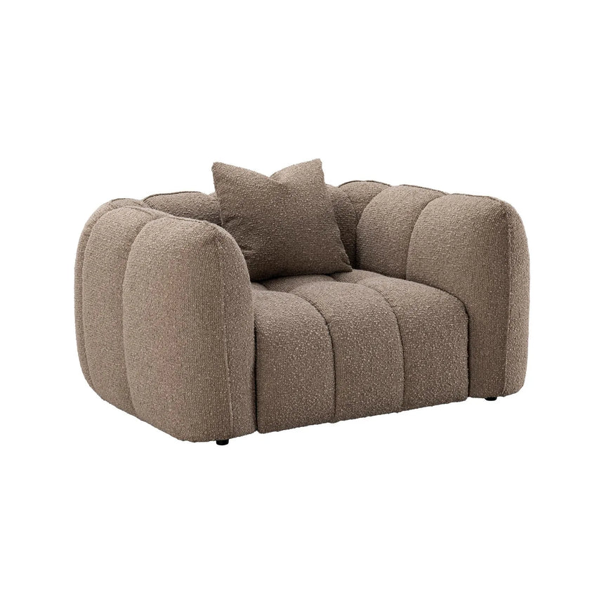 Sessel Hogan mit flammhemmendem Bezug in mocca chunky, 136x104 cm von Richmond Interiors – Bild 2