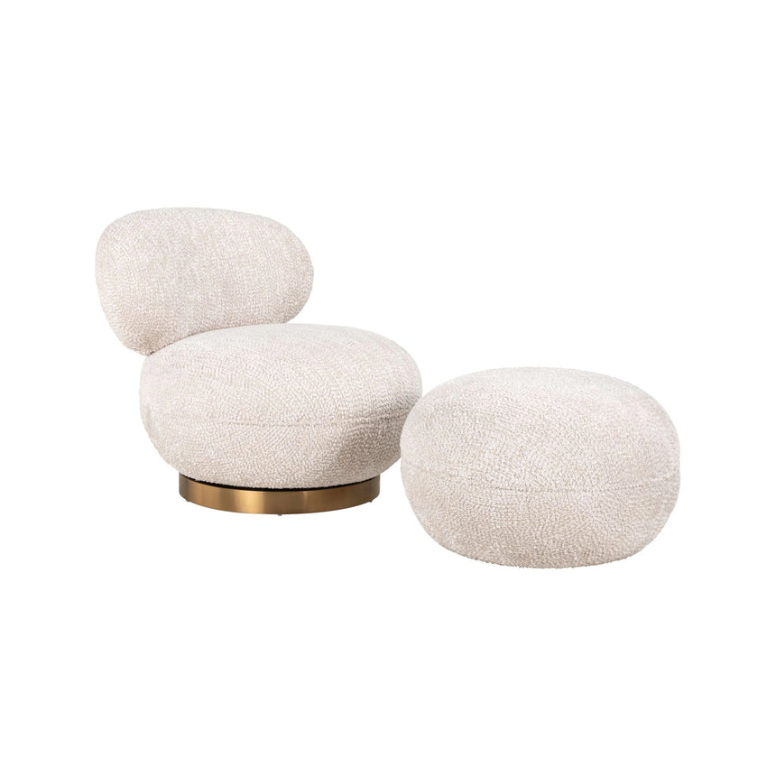 Sessel Jace mit Drehfunktion, 78x86 cm von Richmond Interiors – Bild 3