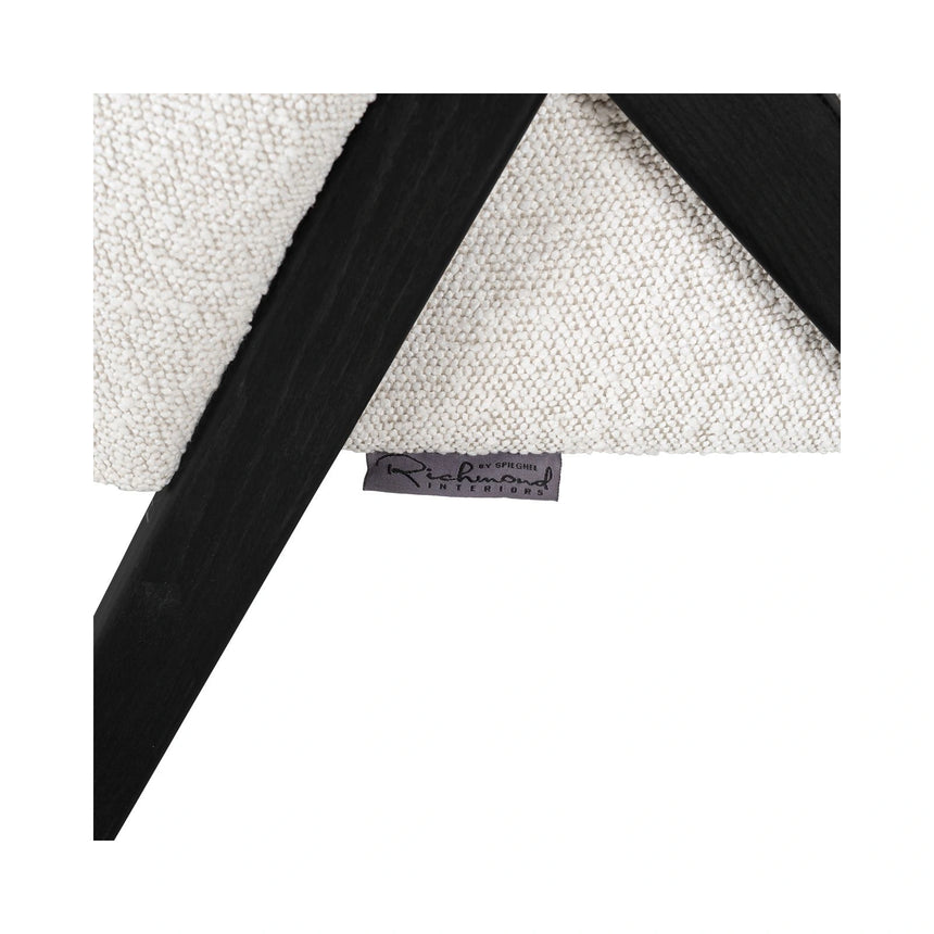 Sessel Mia in white bouclé, 66x70 cm von Richmond Interiors – Bild 7