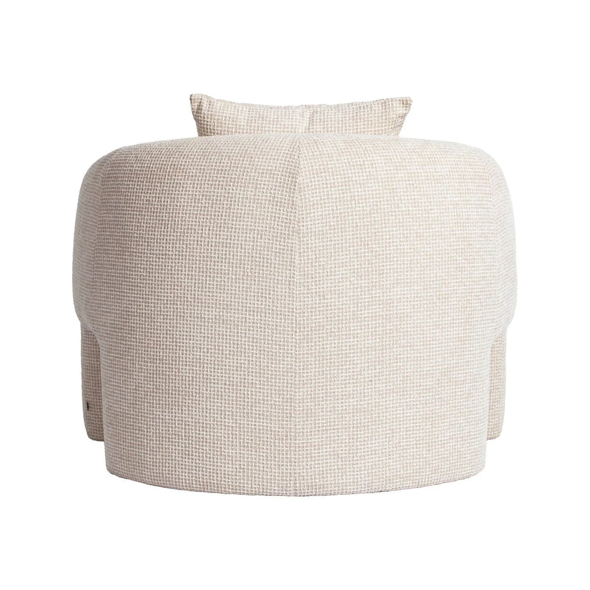 Sessel Tuscany in beige blockweave, 100x91x74 cm von Richmond Interiors – Bild 5