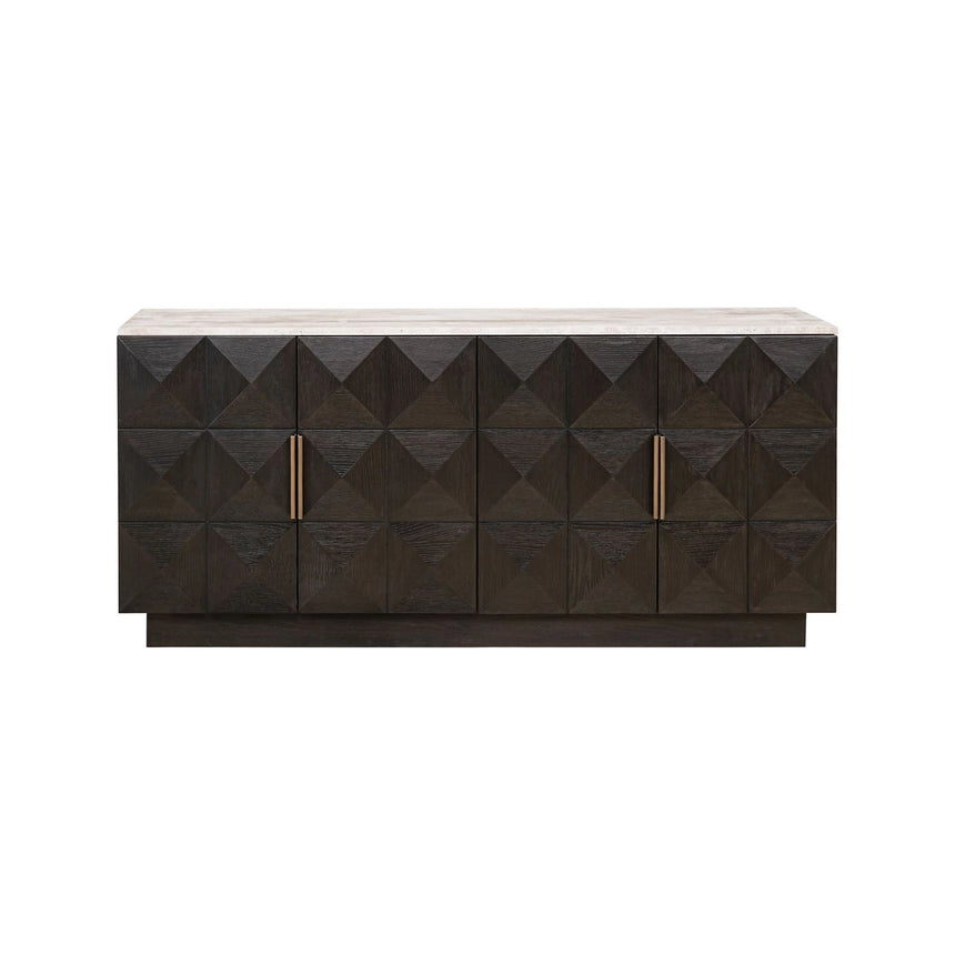 Sideboard Claremont in braun, 170x44 cm von Richmond Interiors – Produktbild 4