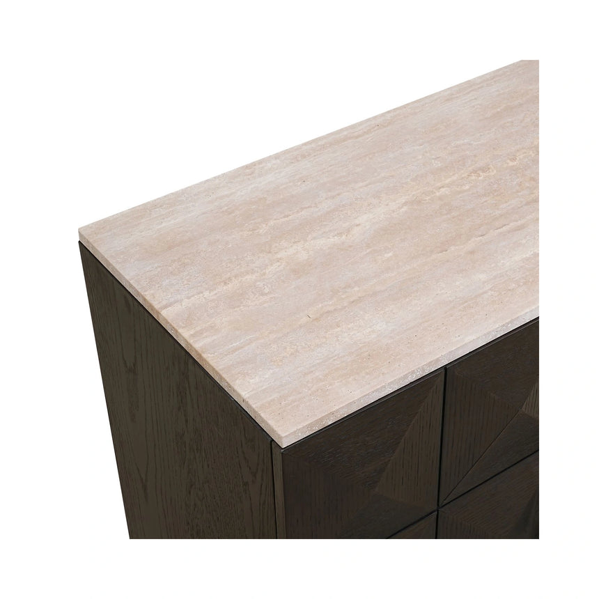 Sideboard Claremont in braun, 170x44 cm von Richmond Interiors – Produktbild 6