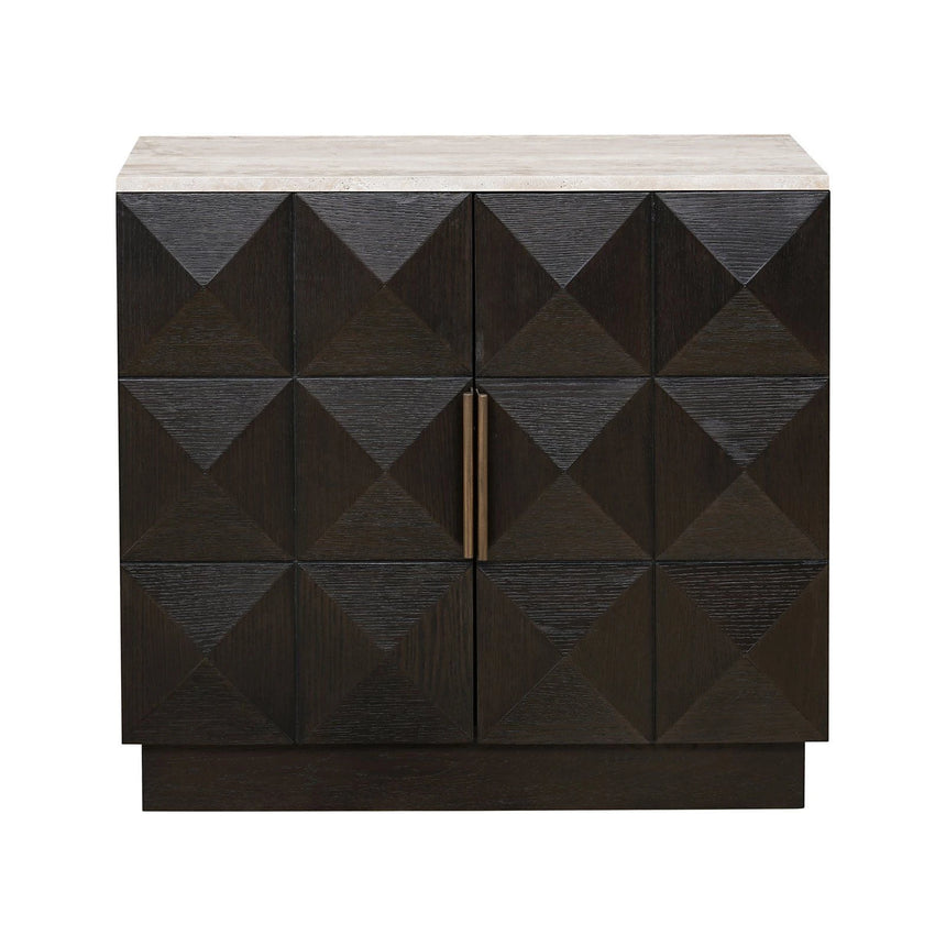 Sideboard Claremont in braun, 85x44 cm von Richmond Interiors – Produktbild 4