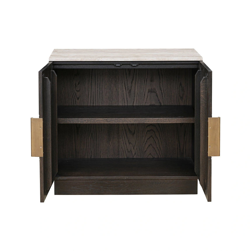 Sideboard Claremont in braun, 85x44 cm von Richmond Interiors – Produktbild 5