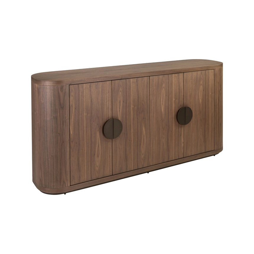 Sideboard Windsor in walnuss mit 4 Türen, 180x45x85 cm von Richmond Interiors – Bild 1