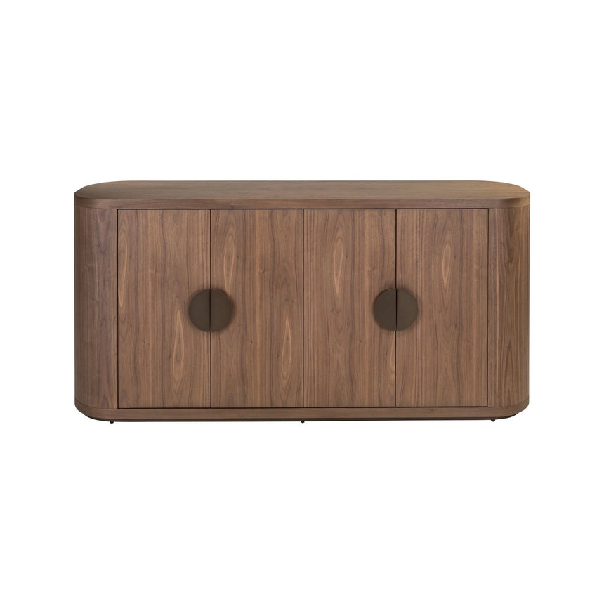 Sideboard Windsor in walnuss mit 4 Türen, 180x45x85 cm von Richmond Interiors – Bild 3