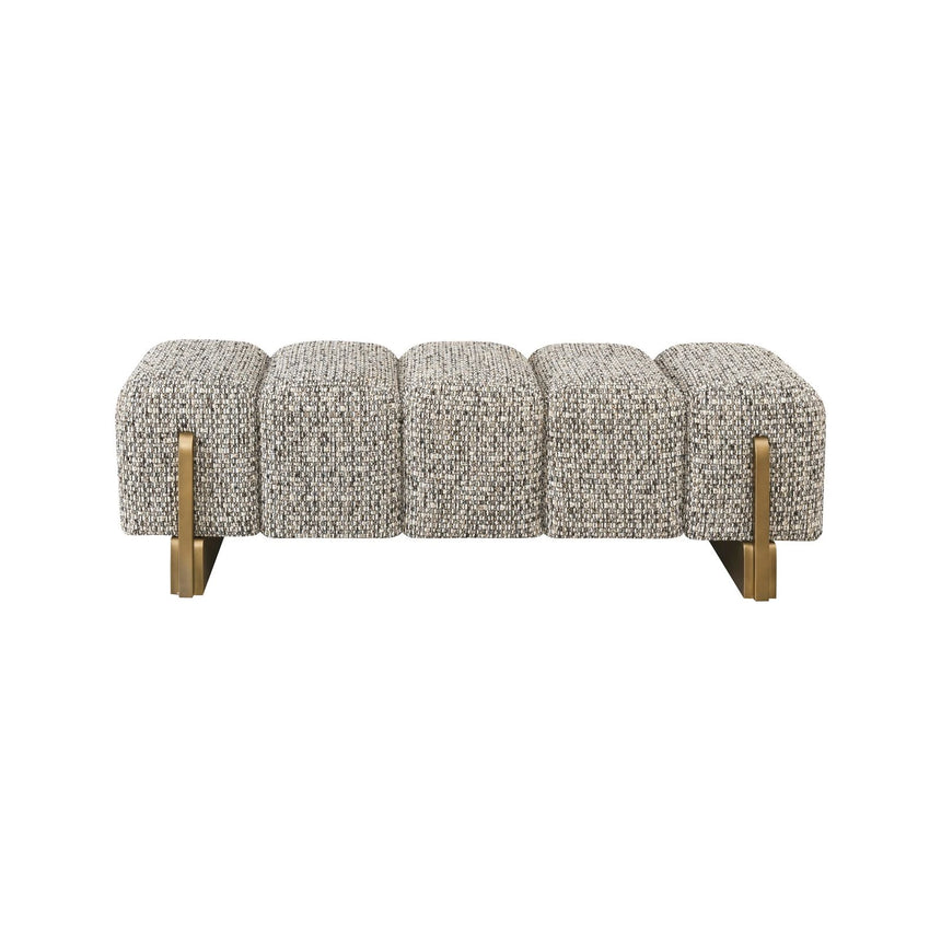 Sitzbank Caleo in cobblestone, 152x51x47 cm von Richmond Interiors – Bild 2