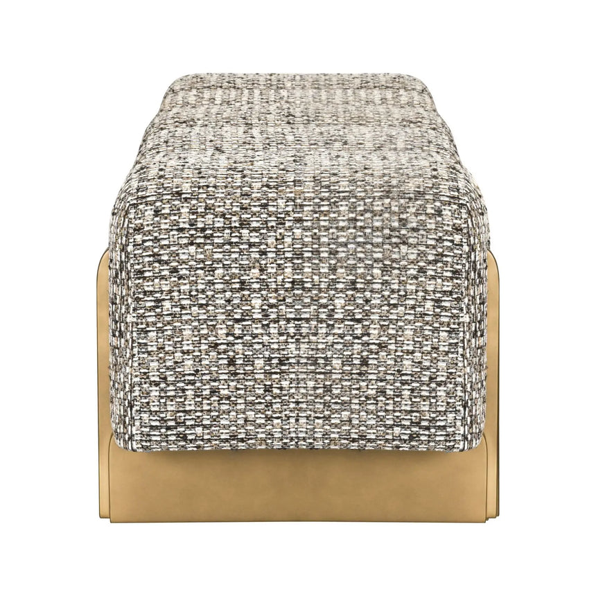 Sitzbank Caleo in cobblestone, 152x51x47 cm von Richmond Interiors – Bild 3