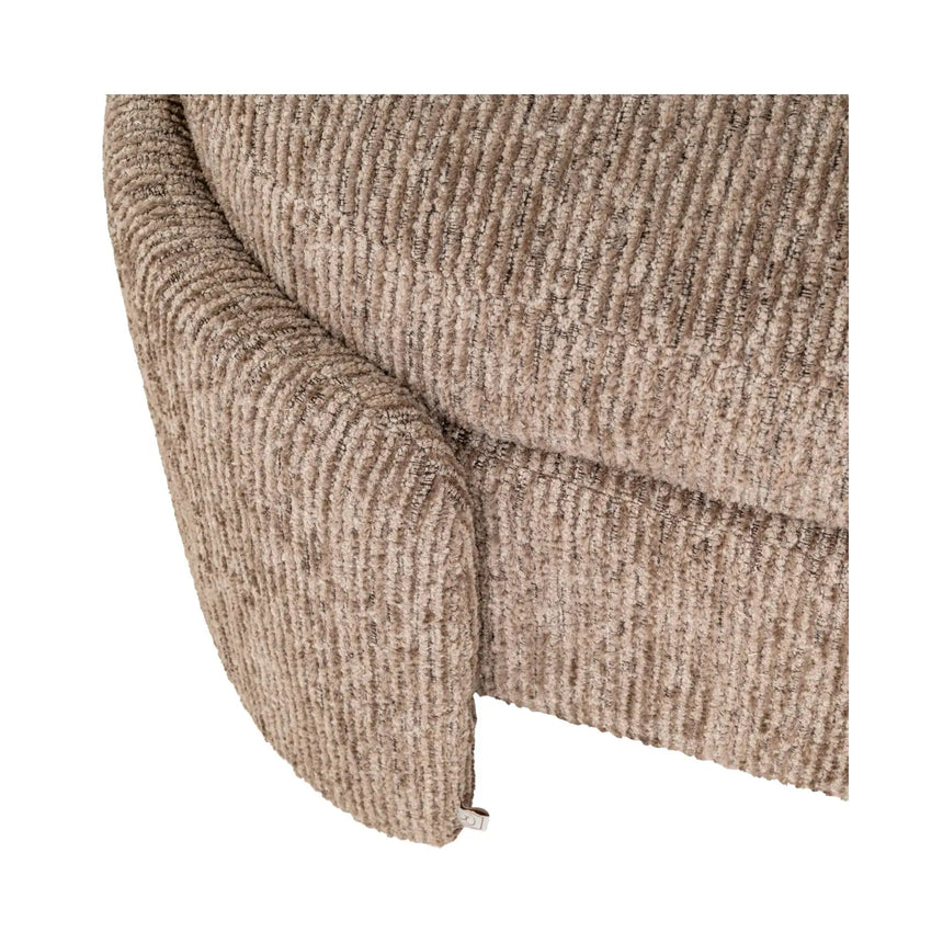 Sitzbank Cupid mit Stauraum in mocca linear, 150x49x47 cm von Richmond Interiors – Bild 6