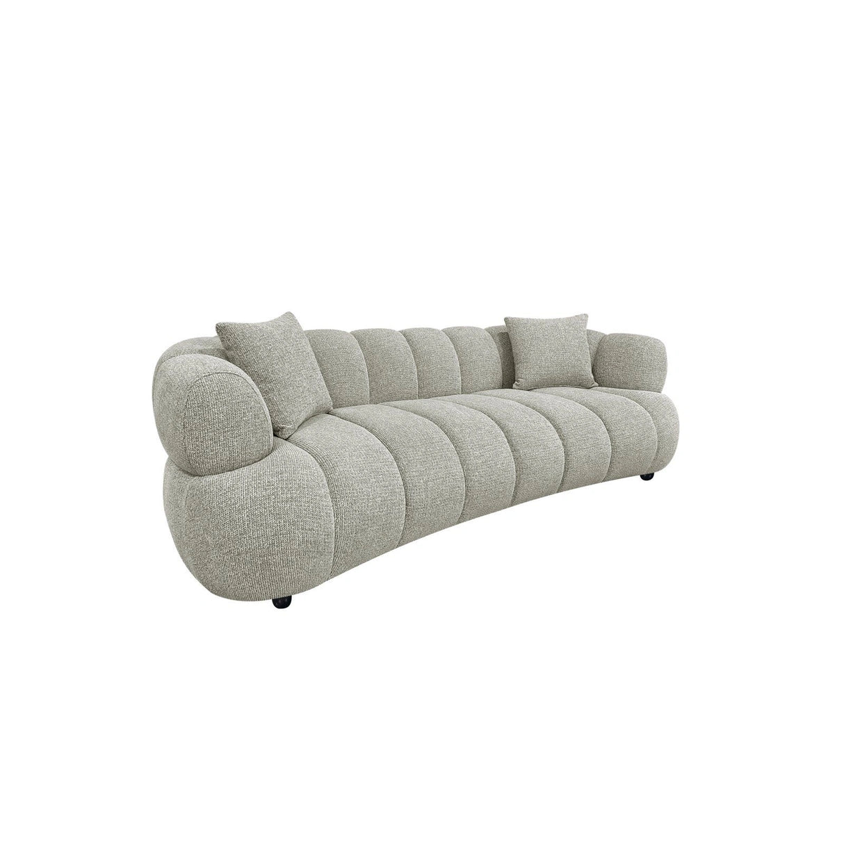 Sofa Amelia aus Stoff in natural fancy, 227x95 cm von Richmond Interiors – Produktbild 1