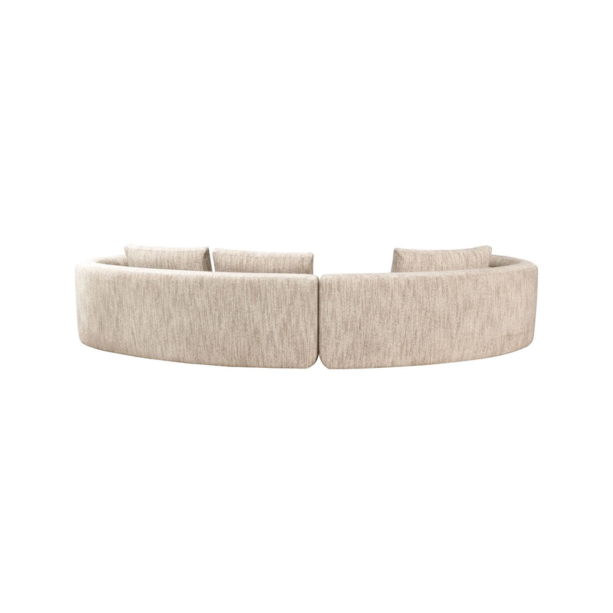 Sofa Angusto mit Lounge links in natural softweave, 389x200 cm von Richmond Interiors – Bild 5