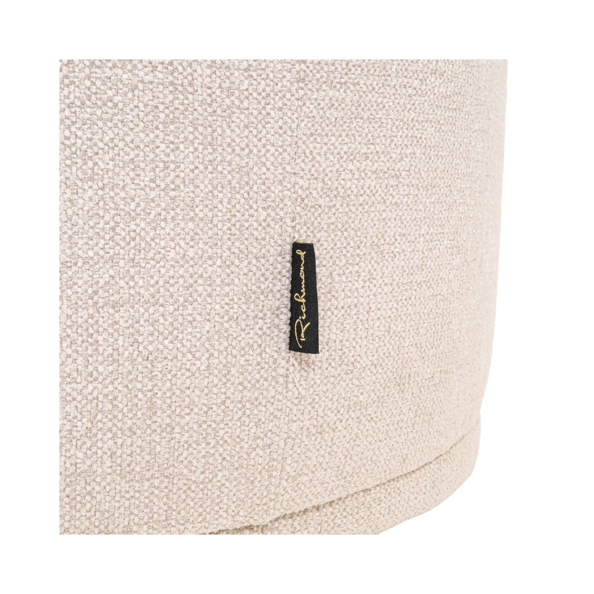 Sofa Emma aus Stoff in cream fancy, mit Chaise Longue, 220x91 cm von Richmond Interiors – Produktbild 5