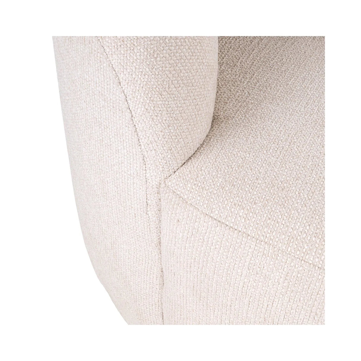 Sofa Emma aus Stoff in cream fancy, mit Chaise Longue, 220x91 cm von Richmond Interiors – Produktbild 9