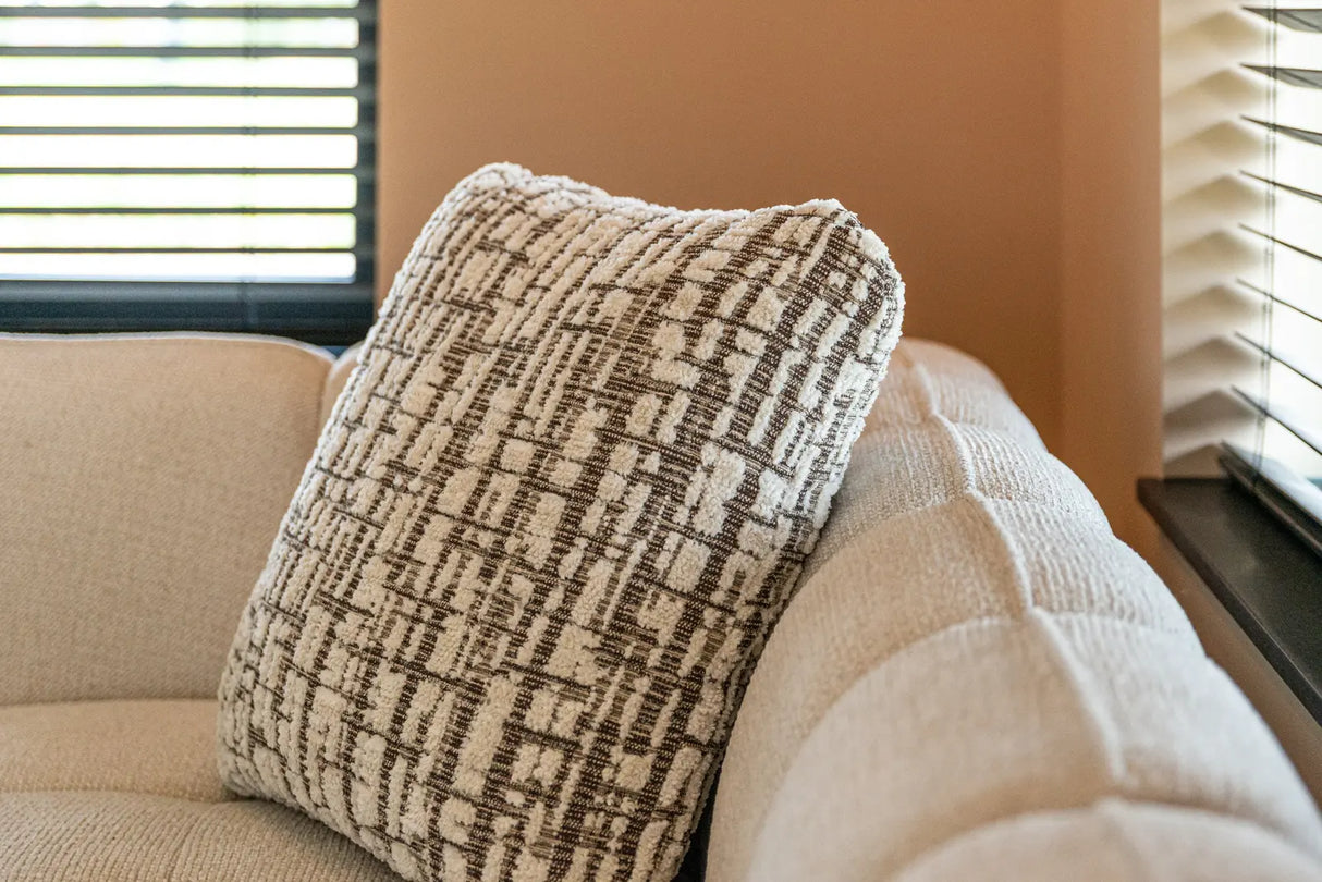 Sofa Jezebel aus Stoff in cream fancy, 280x101 cm von Richmond Interiors – Produktbild 5