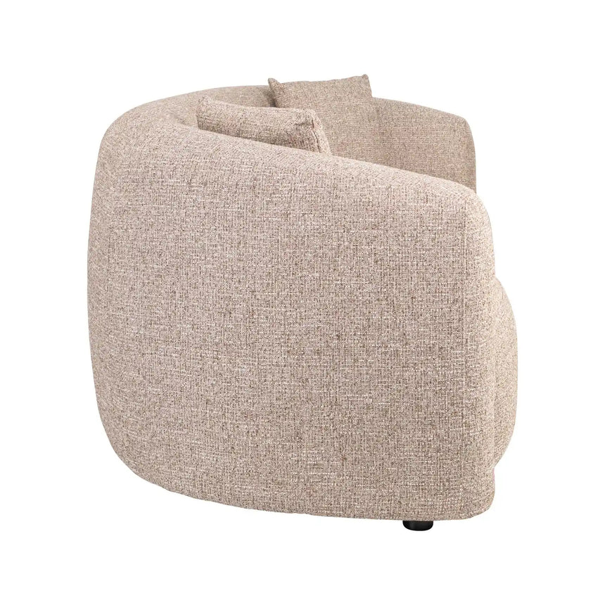 Sofa Luxandra in sand tweed (flammhemmend), 229x98x75 cm von Richmond Interiors – Bild 3