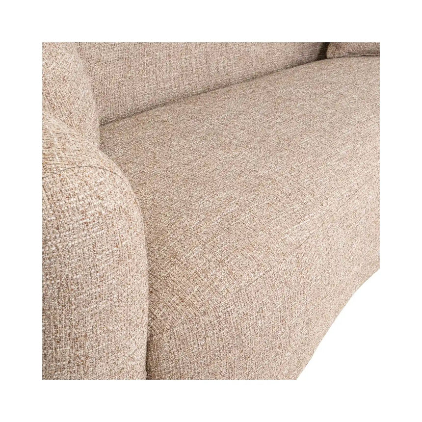 Sofa Luxandra in sand tweed (flammhemmend), 229x98x75 cm von Richmond Interiors – Bild 8