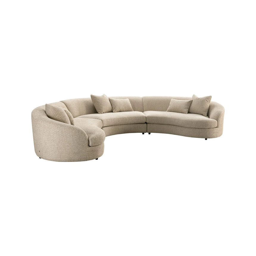 Sofa Morena in cream blockweave, 410x220 cm von Richmond Interiors – Bild 1