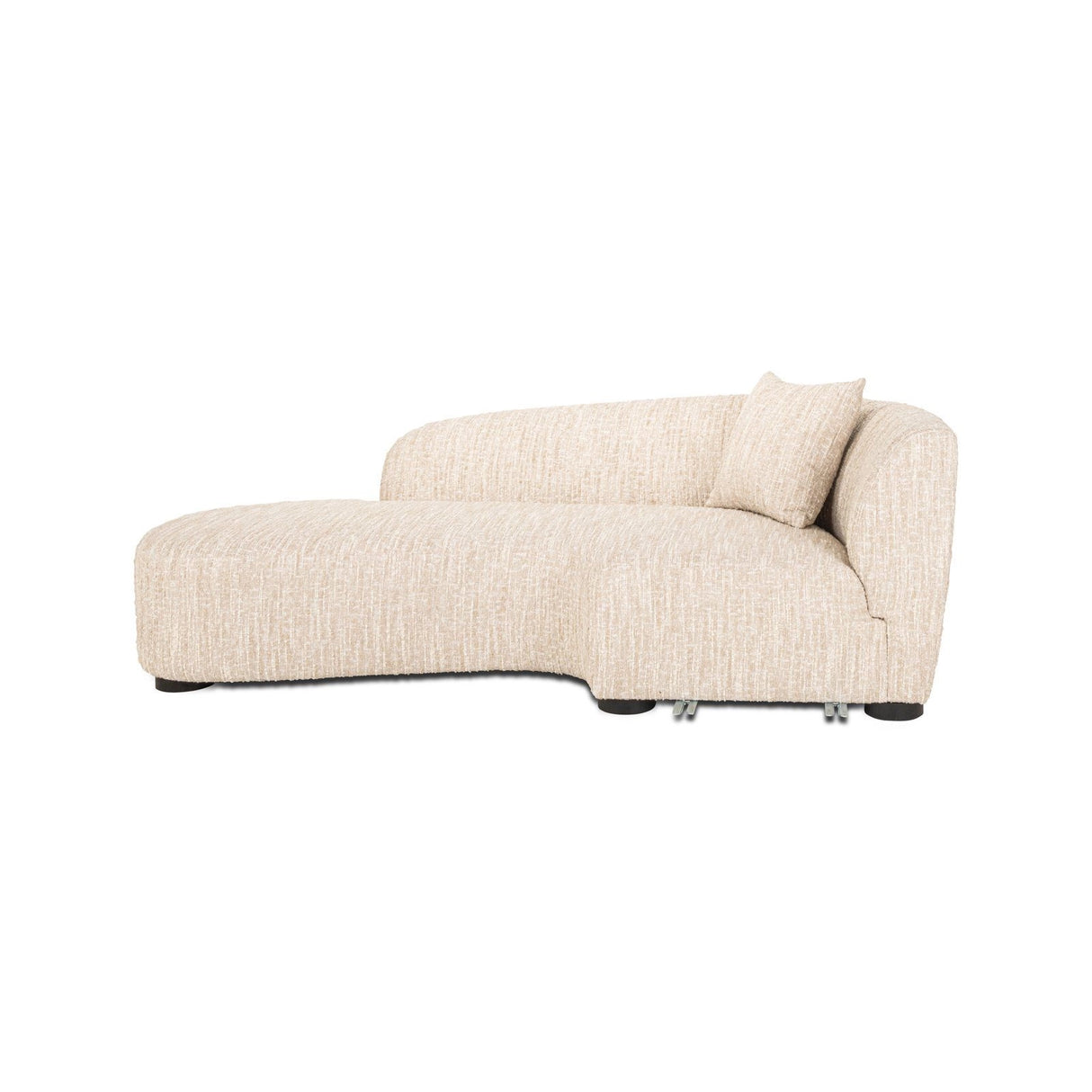Sofa Pandora mit Chaise Longue links, in beige angora, 320x170 cm von Richmond Interiors – Produktbild 6