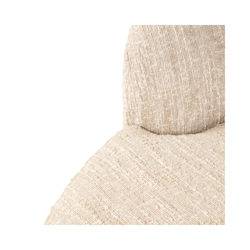 Sofa Pandora mit Chaise Longue links, in beige angora, 320x170 cm von Richmond Interiors – Produktbild 8
