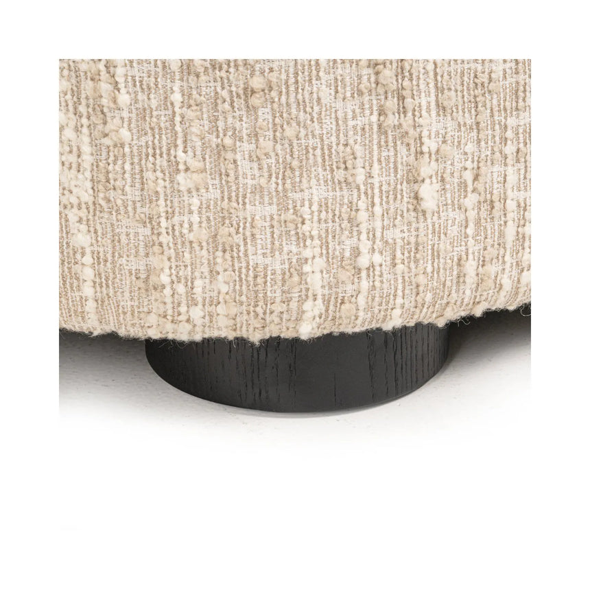 Sofa Pandora mit Chaise Longue rechts, in beige angora, 320x170 cm von Richmond Interiors – Produktbild 10