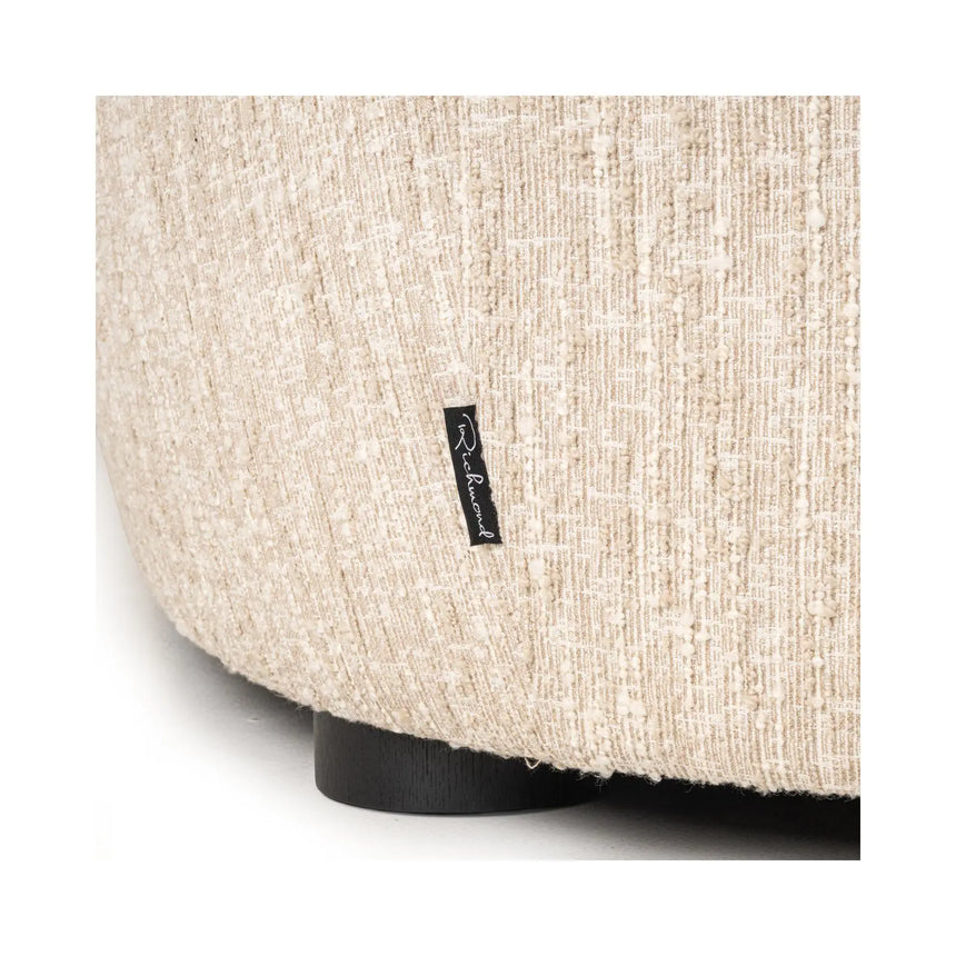 Sofa Pandora mit Chaise Longue rechts, in beige angora, 320x170 cm von Richmond Interiors – Produktbild 7