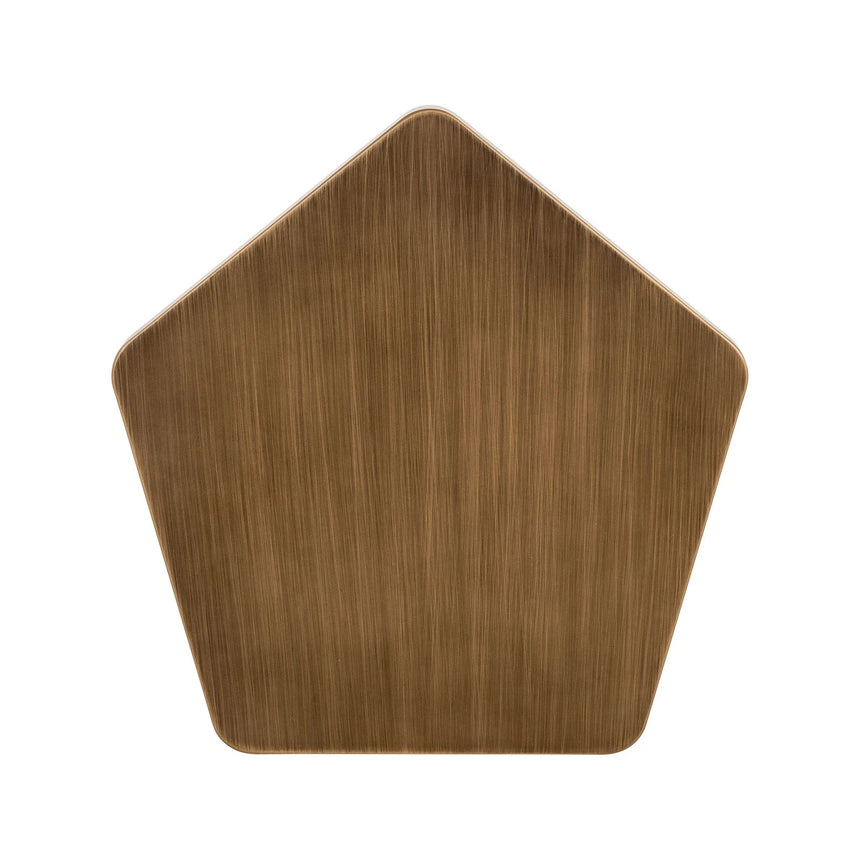 Sofabeistelltisch Hexa in brushed gold, 45x44x60 cm von Richmond Interiors – Bild 4