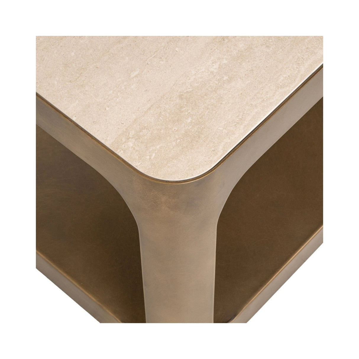 TV-Schrank Claridge mit Glas sandfarbend, 160x40x40 cm von Richmond Interiors – Produktbild 6