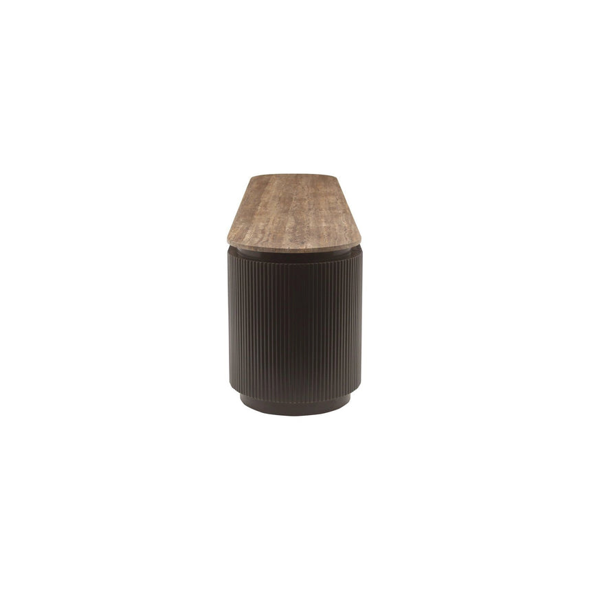 TV-Schrank Russo 4-Türer in braun, 200x40x50 cm von Richmond Interiors – Produktbild 2