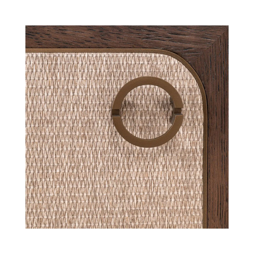 TV-Schrank Willox 4-Türer aus Eiche in beige, 190x40x50 cm von Richmond Interiors – Produktbild 7
