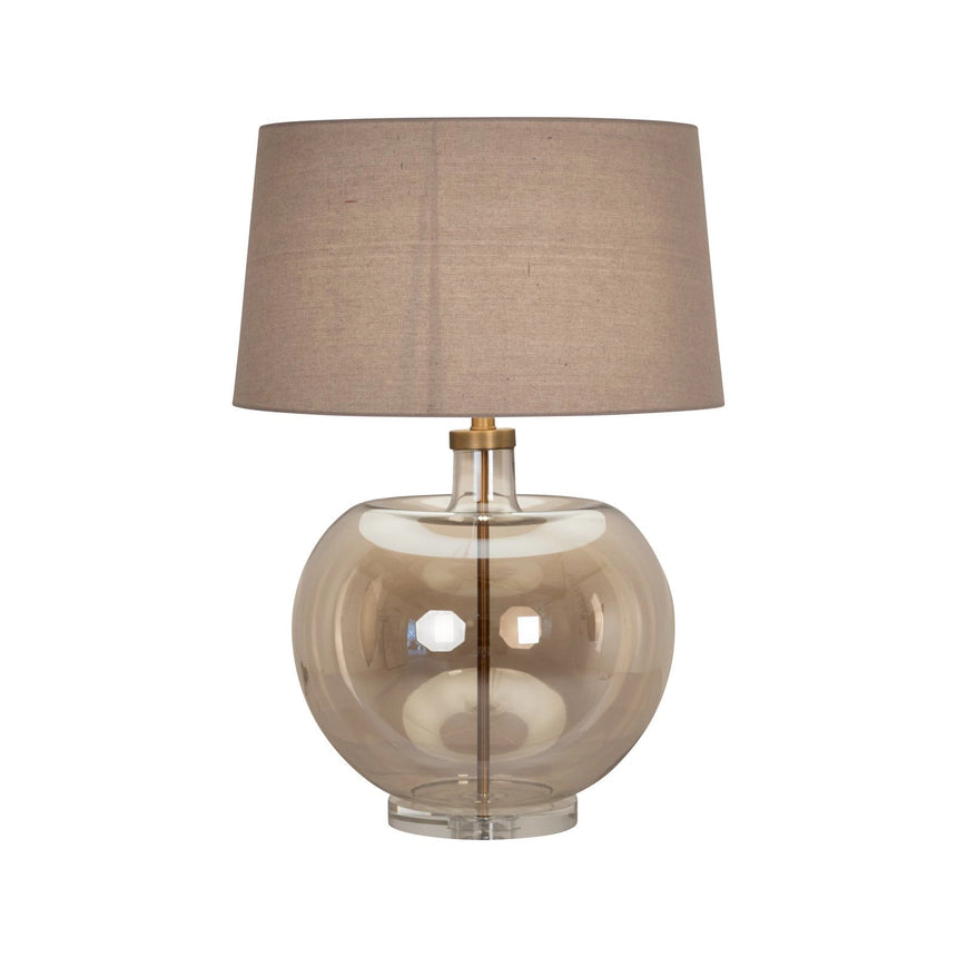 Tischlampe Jazzy in beige aus Eisen und Glas, 51x51x73 cm von Richmond Interiors – Produktbild 2