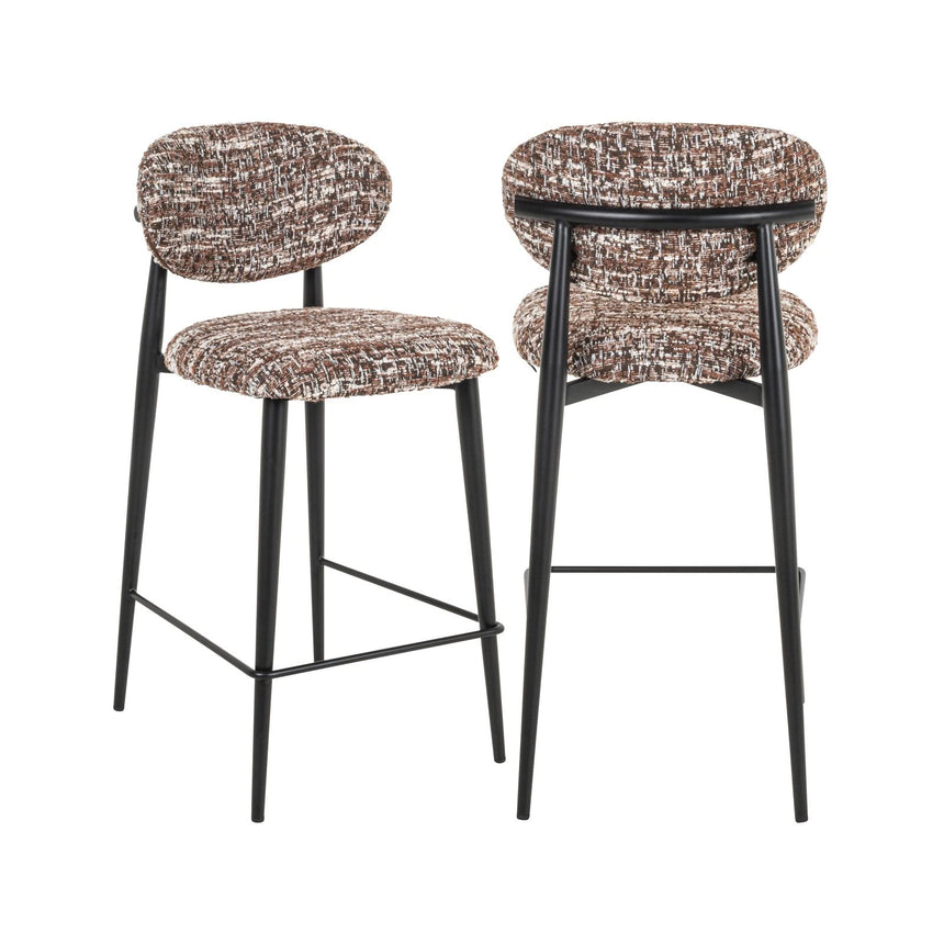 Tresenhocker Dantes in hazel, 46x54x95 cm von Richmond Interiors – Bild 1