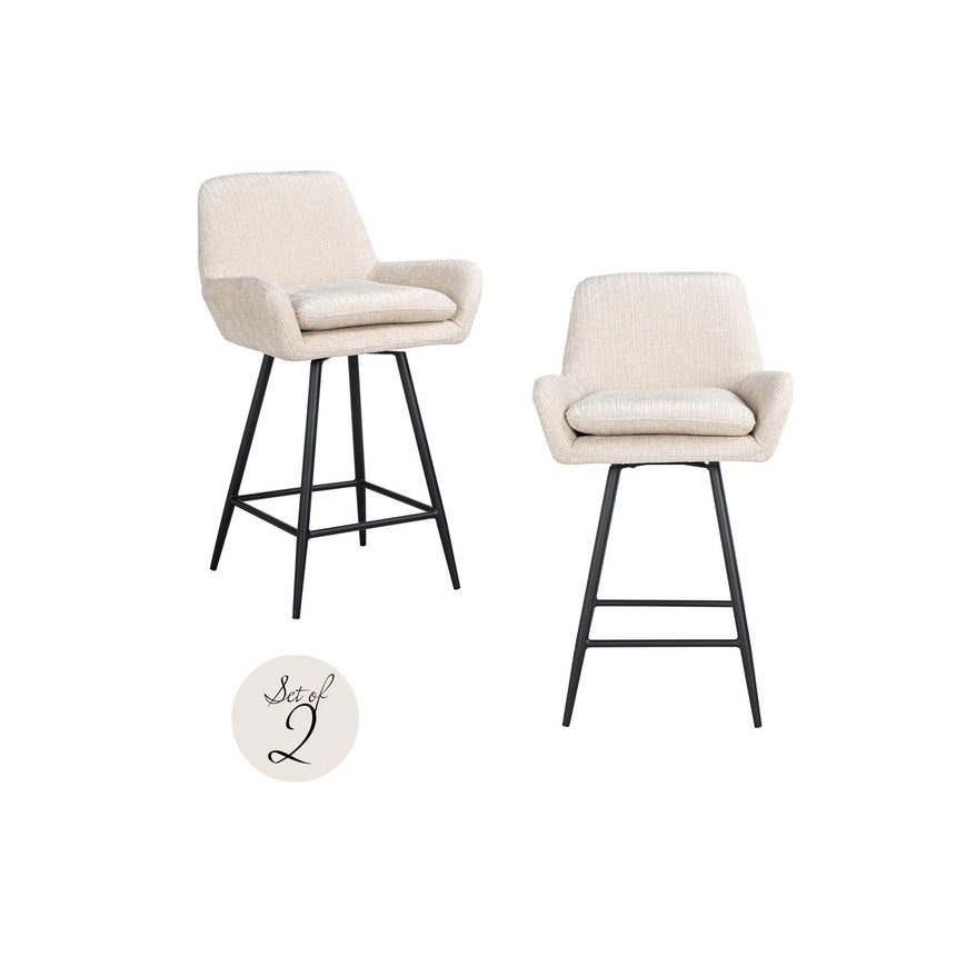 Tresenhocker Linsey als 2er-Set von Richmond Interiors – Bild 1
