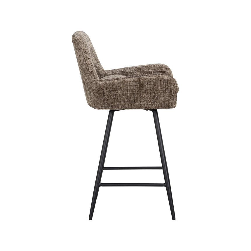 Tresenhocker Linsey in niagara stone als 2er-Set, 54x53x91 cm von Richmond Interiors – Bild 5