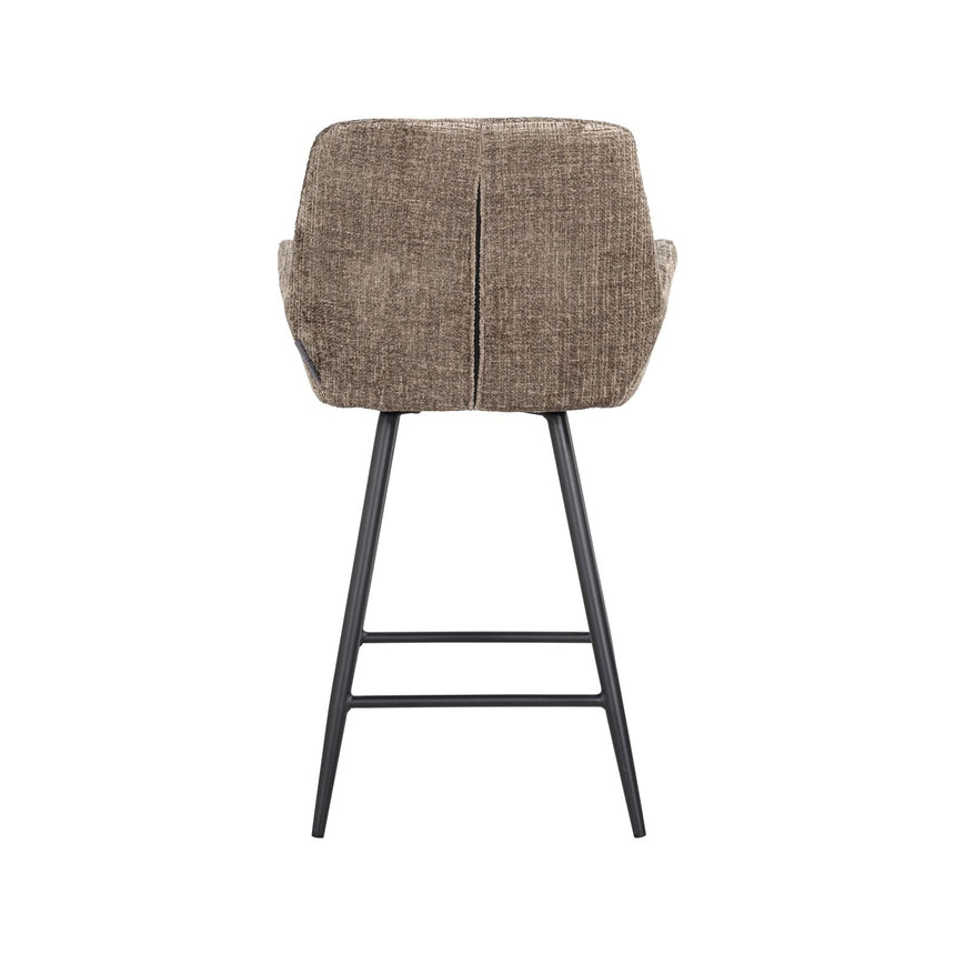 Tresenhocker Linsey in niagara stone als 2er-Set, 54x53x91 cm von Richmond Interiors – Bild 6