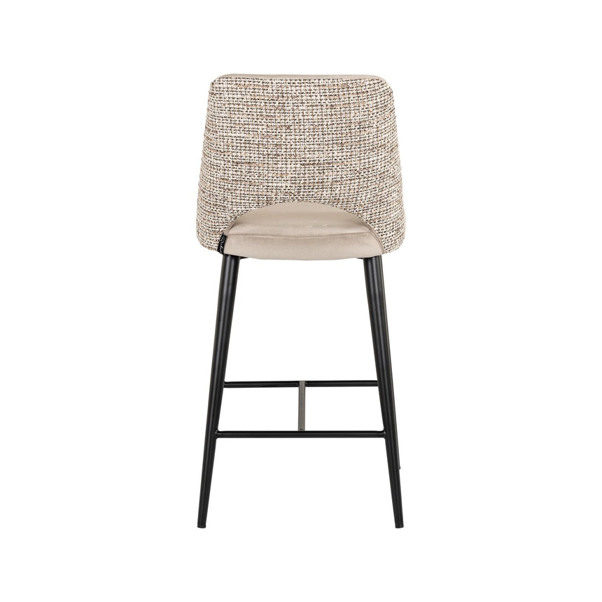 Tresenhocker Tabitha in trendy nature, flammhemmend, 47x56x99 cm von Richmond Interiors – Bild 4