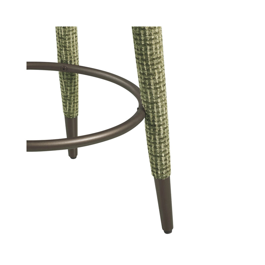 Tresenhocker Tenashar in green blockweave von Richmond Interiors – Bild 4