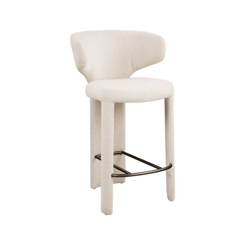 Tresenhocker Viola in biscotti, 56x60x96 cm von Richmond Interiors – Bild 2
