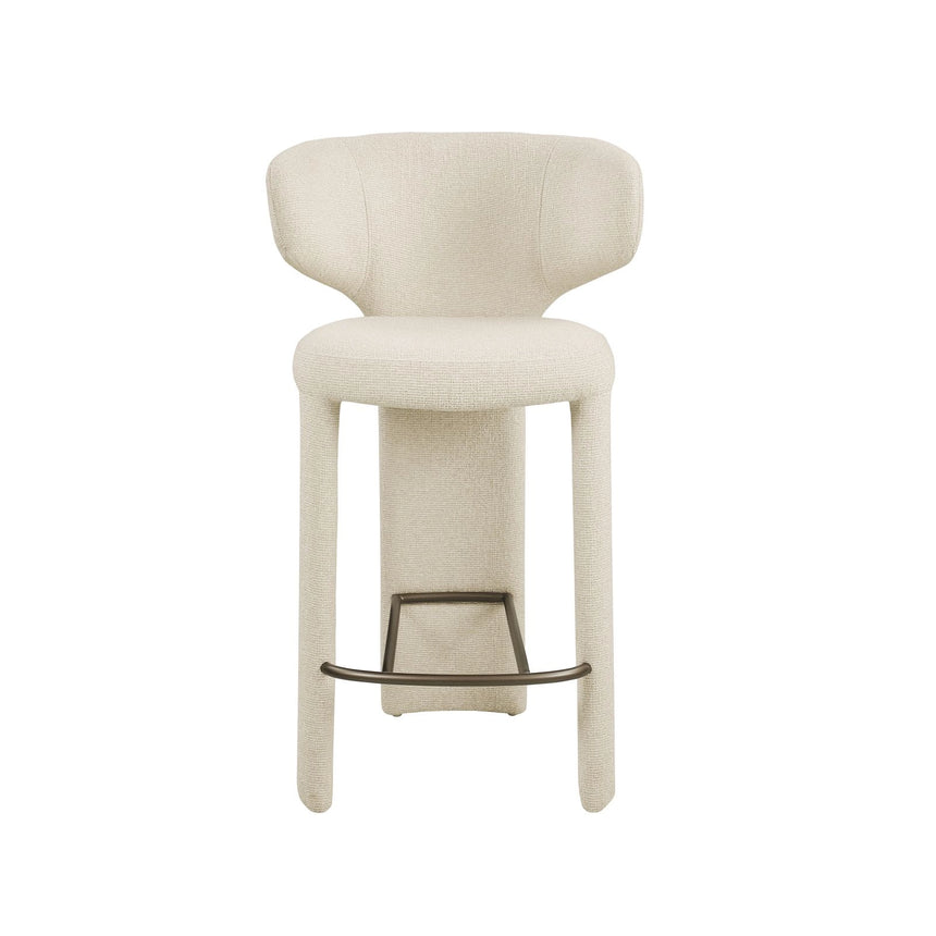 Tresenhocker Viola in biscotti, 56x60x96 cm von Richmond Interiors – Bild 3