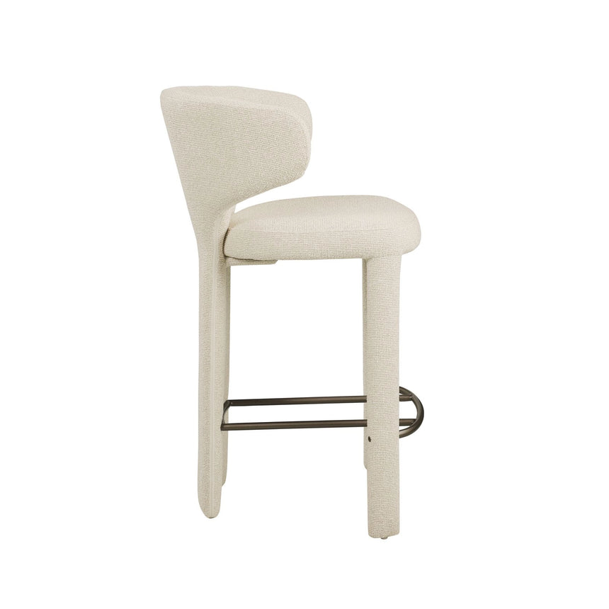 Tresenhocker Viola in biscotti, 56x60x96 cm von Richmond Interiors – Bild 4